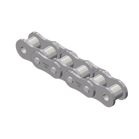 SENQCIA ULTRA-MAX 140 Riv ASME/ANSI Std Roller Chain Single 10Ft Bx 1-3/4" Pit, PK10 140UMRB